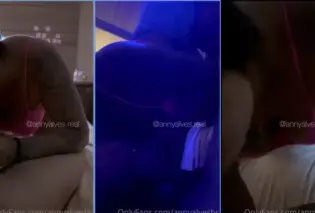 Anny Alves exibindo a buceta molhada