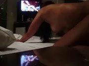 Fodendo a amante de quatro no motel em Minas Gerais