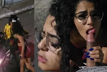 Morena traiu o marido motoboy fodendo na rua com amiguinho