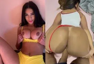 Alycia Ribeiro de quatro gemendo gostoso com o vizinho fodendo