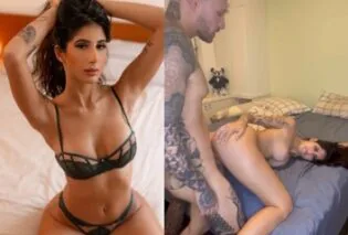 Flagra porno da Gabi Saleh transando com namorado da amiga
