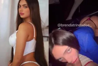 Brenda Trindade mamando motorista de aplicativo em Maringá
