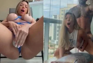 Jully Queiroz dando a buceta toda empinadinha pro personal foder sem dó