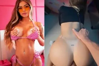 MC Bragança dando o cuzinho de quatro e pedindo leite dentro