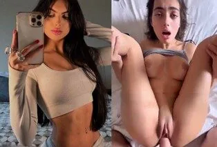 Brenda Trindade dando a buceta levando gozada gostosa ficando lambuzadinha